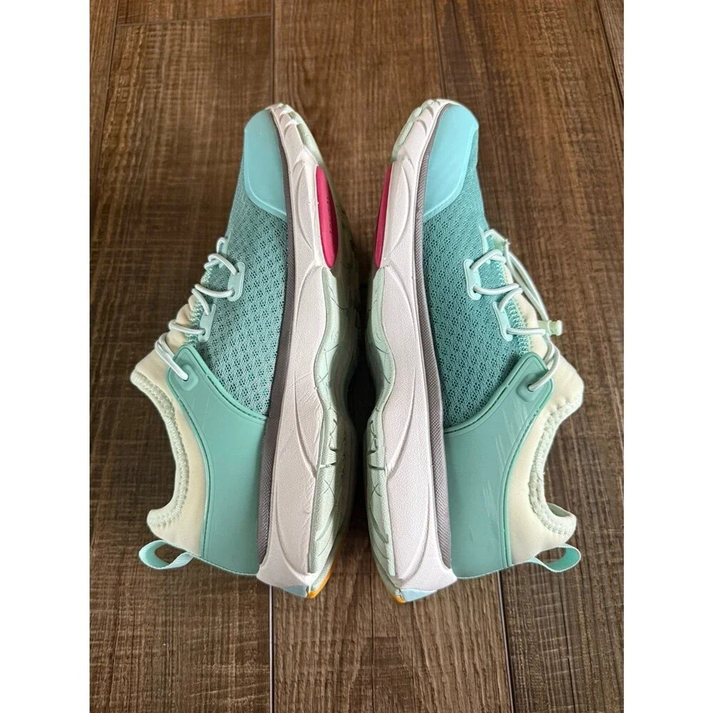 Vionic Drift London Leisure Sneakers Sz. 6.5 Wasabi & Mint